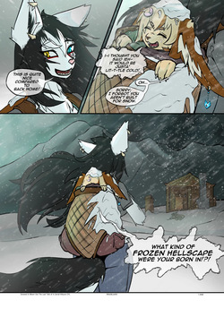 [AkikoAndLostAri] Lost Tails of A Carnal Kitsune: Snowed in Blown Out