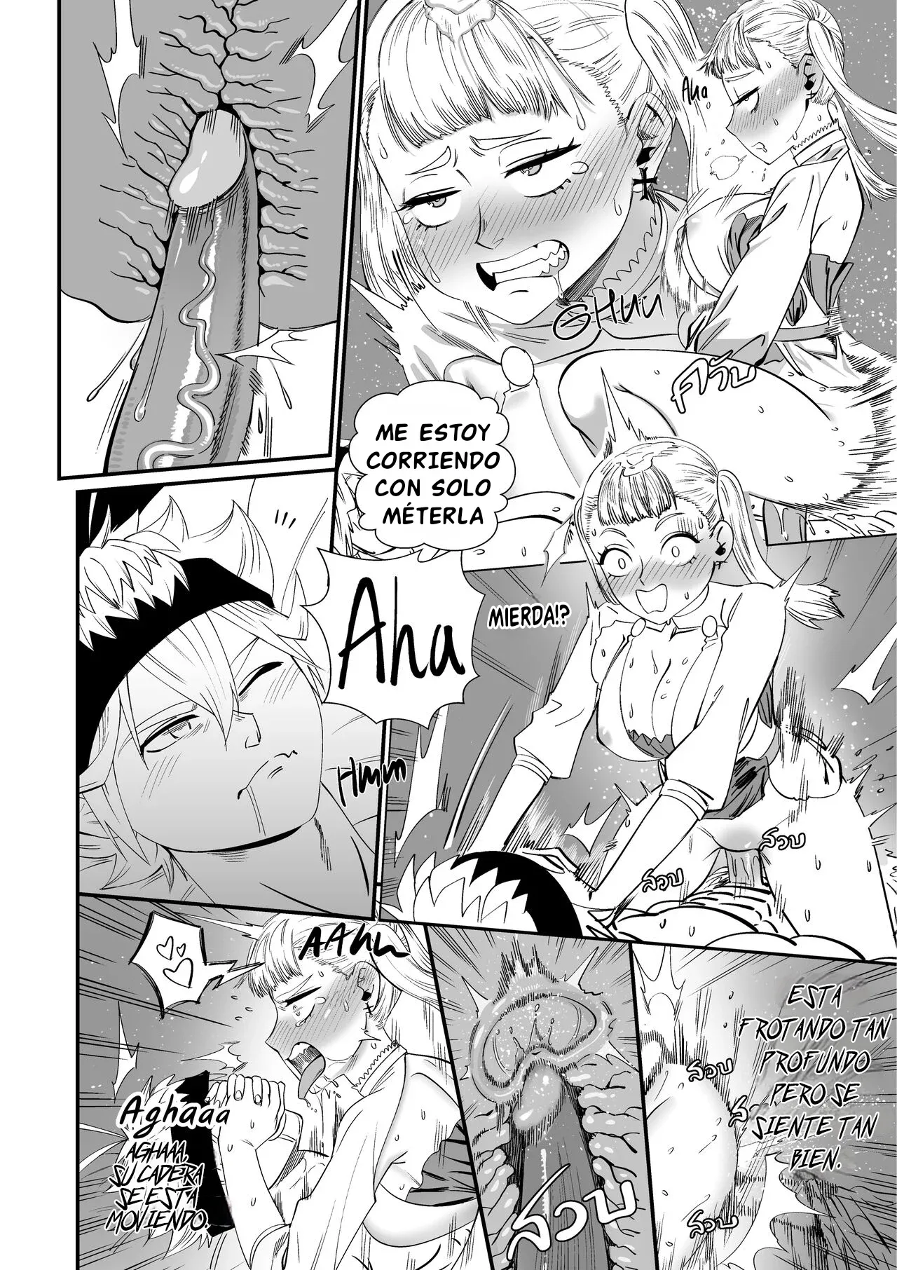 Black CLover Doujin | BLACK CLOVER ~Entrenando con Noelle~ page 10 full