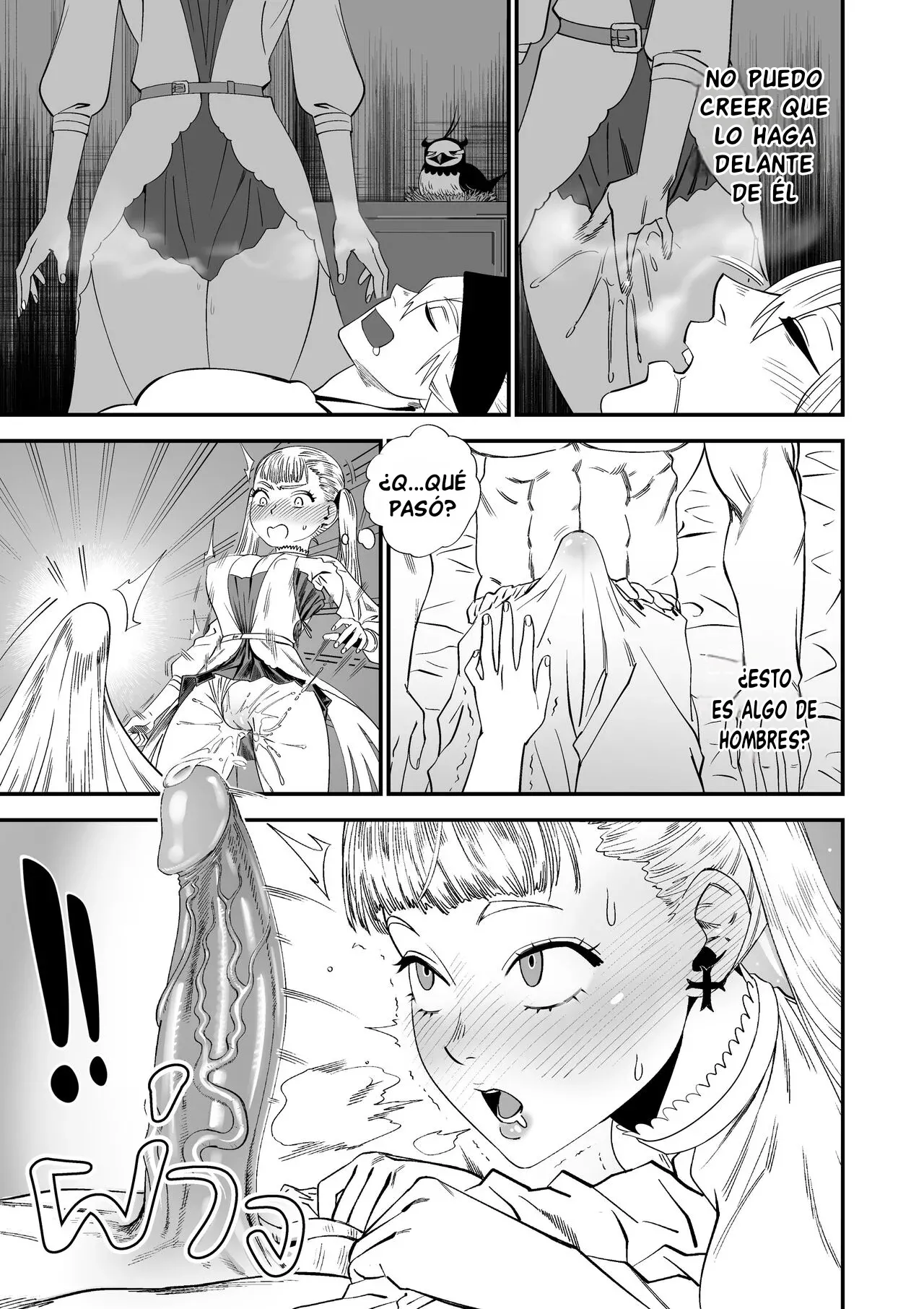 Black CLover Doujin | BLACK CLOVER ~Entrenando con Noelle~ page 7 full