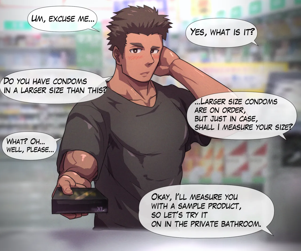 2021 02 XLコンドーム試着 page 7 full
