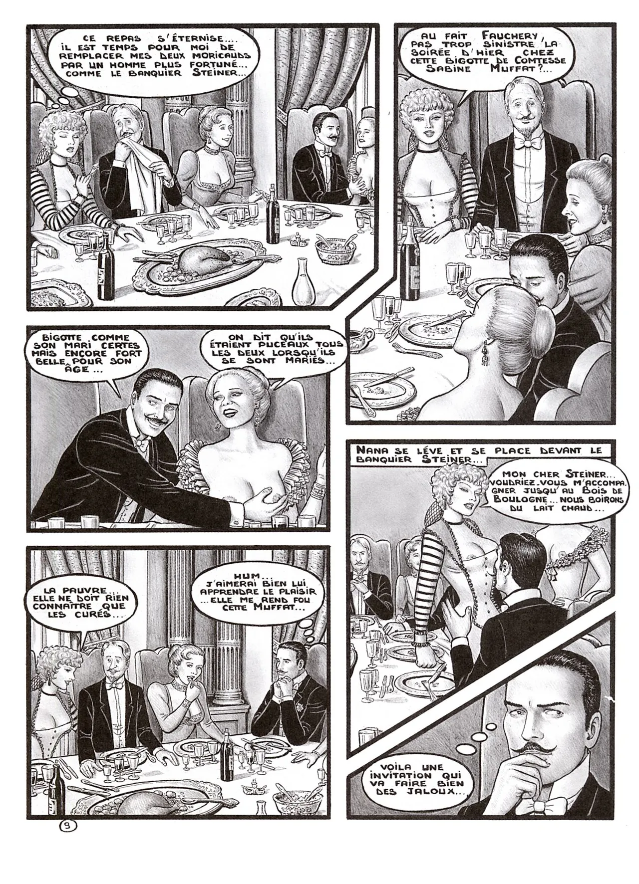 Foxer  &amp; Henri Fillipini &amp; Émile Zola - Nana page 10 full