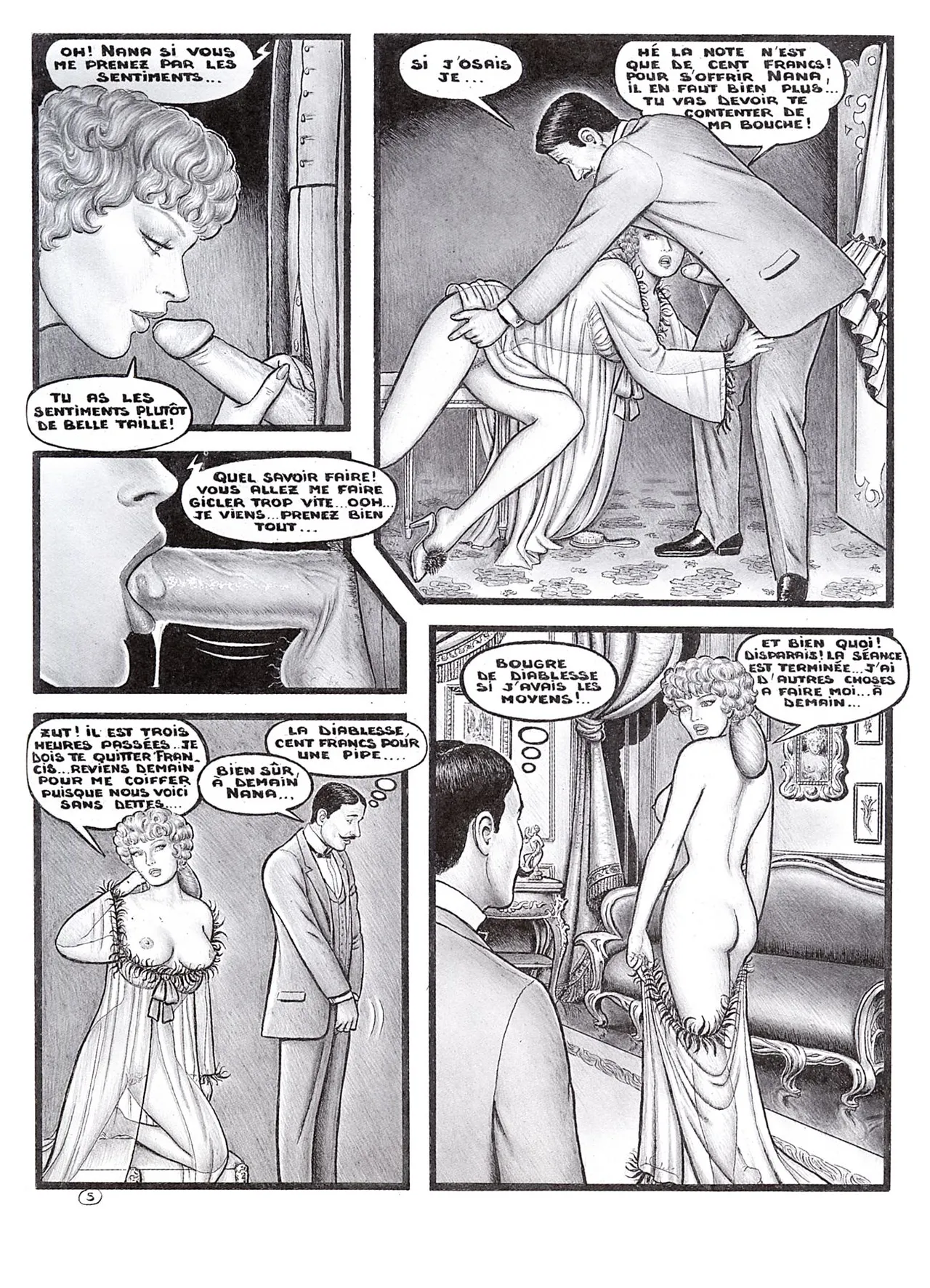 Foxer  &amp; Henri Fillipini &amp; Émile Zola - Nana page 6 full