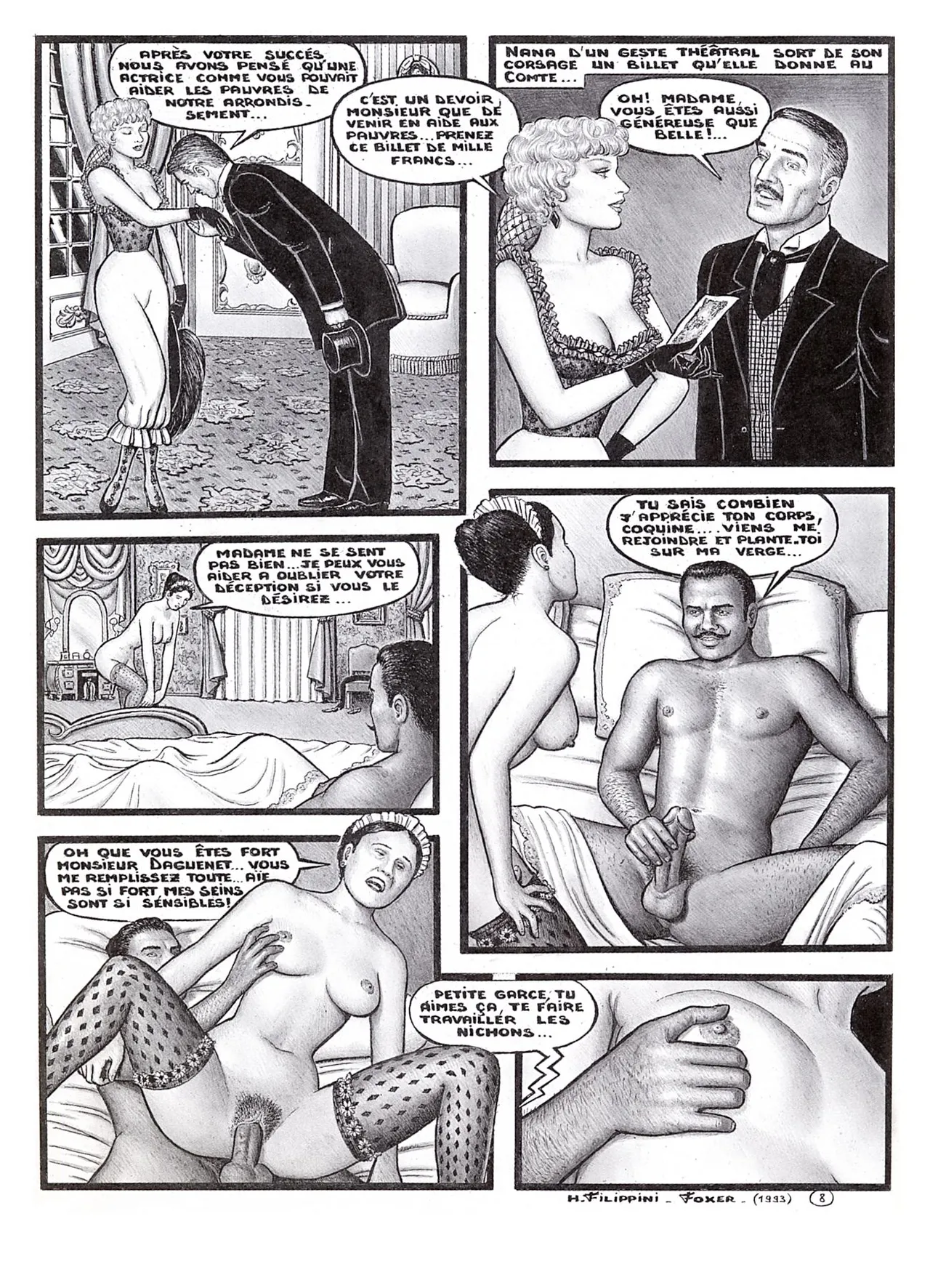 Foxer  &amp; Henri Fillipini &amp; Émile Zola - Nana page 9 full