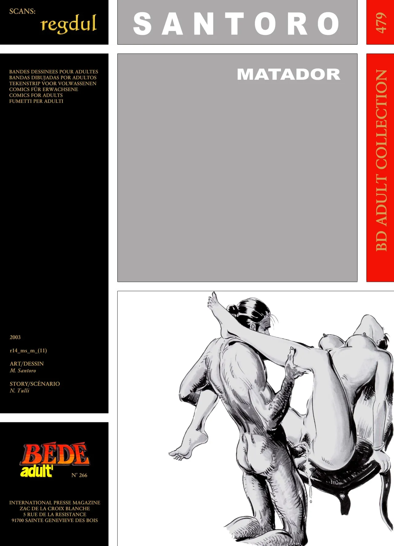 M. Santoro &amp; N. Tulli - Matador page 1 full