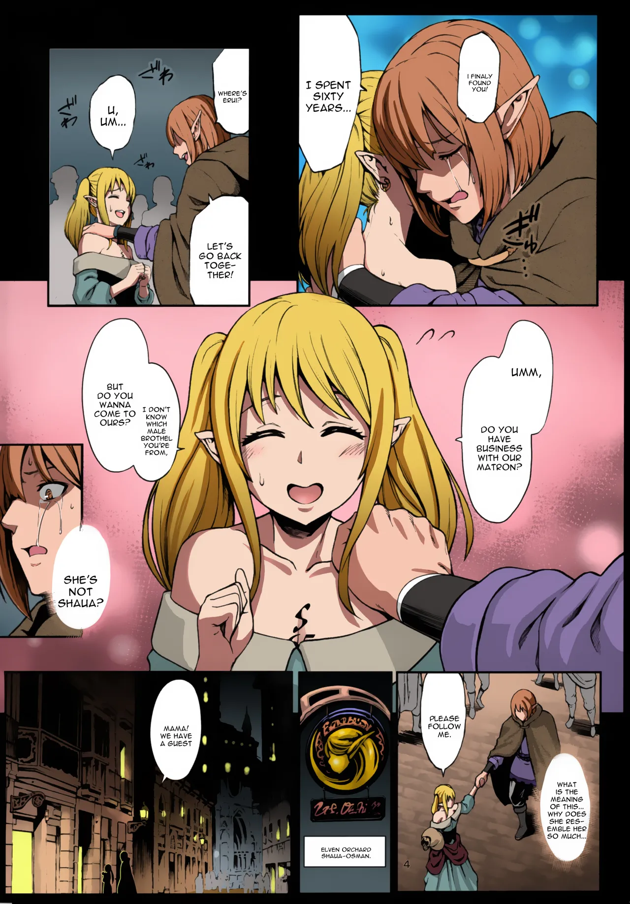 Houjou no Reizoku Elf 3 | Fertile Slave Elves 3 page 5 full