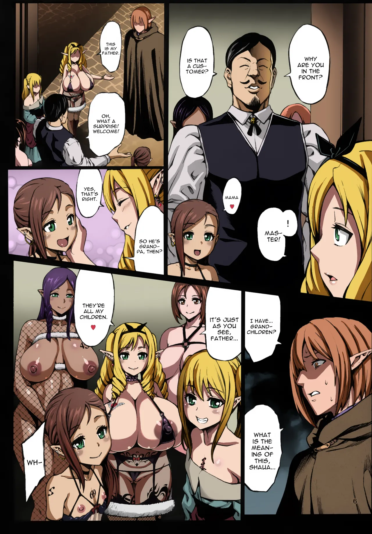Houjou no Reizoku Elf 3 | Fertile Slave Elves 3 page 7 full