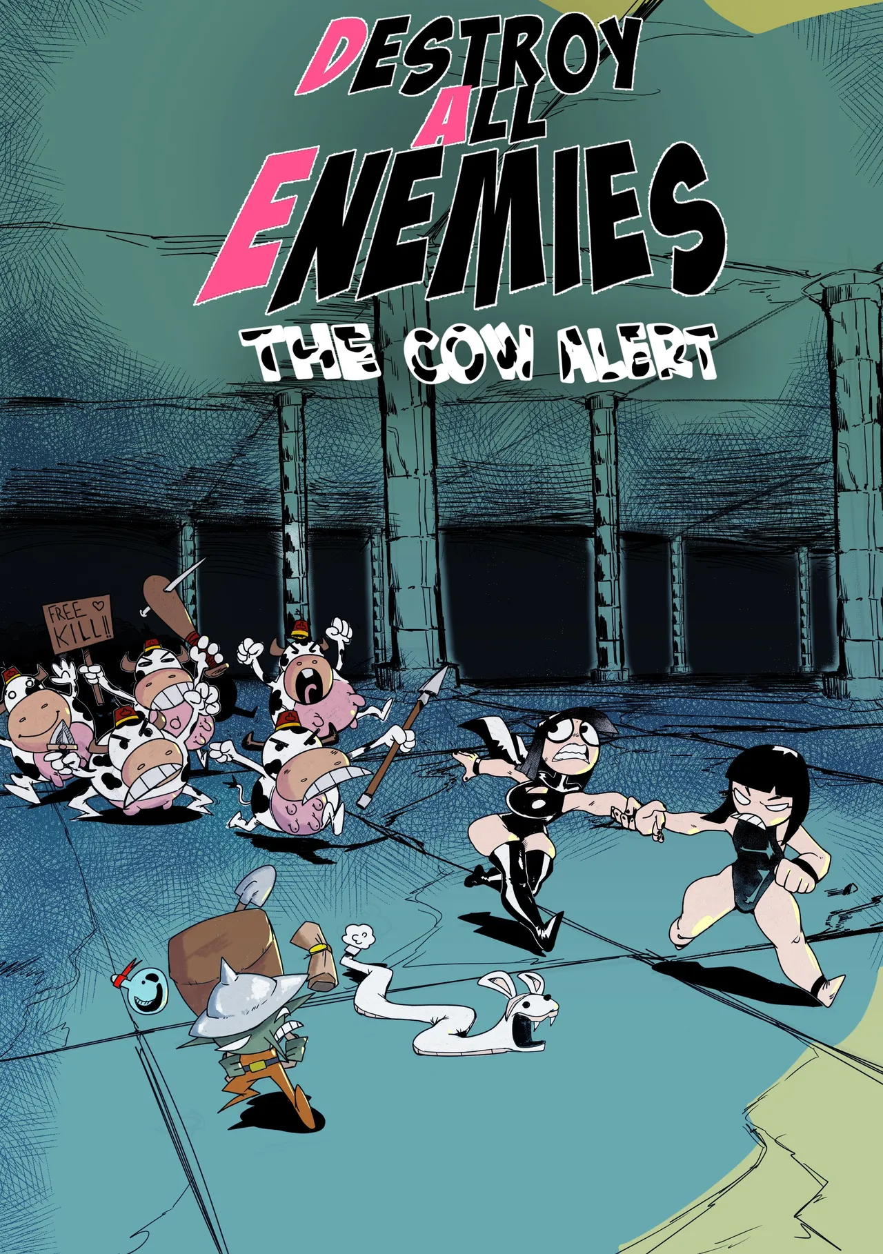 Destroy All Enemies: The Cow Alert page 1 full