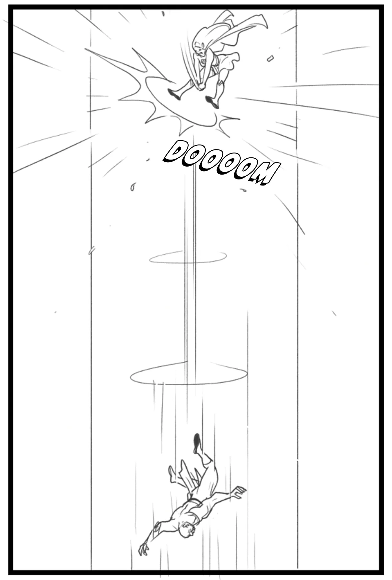 Supergirl vs Conquest page 8 full