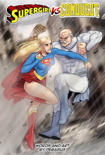 Supergirl vs Conquest cover