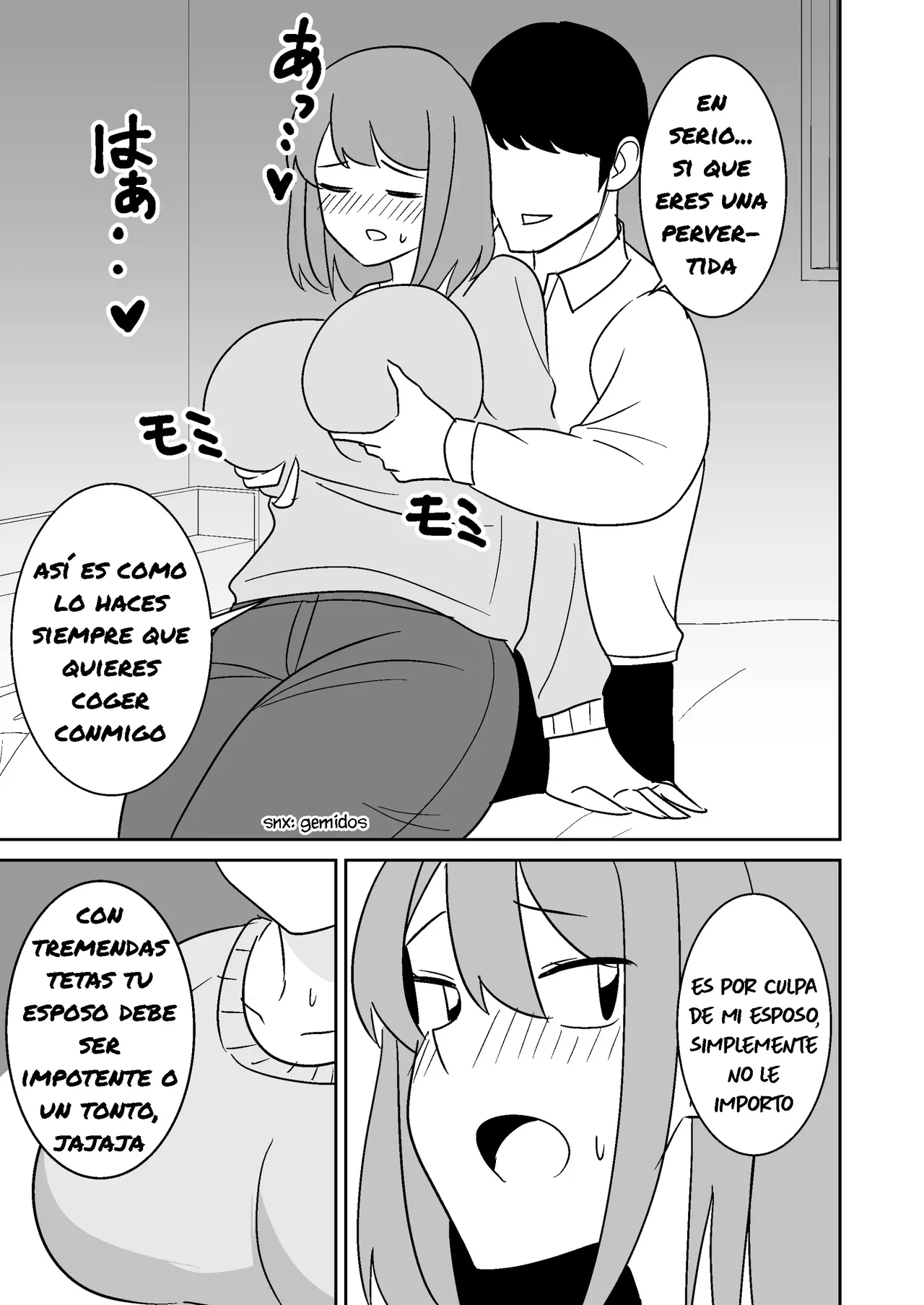 Kinjo no Hitozuma o Netotte Haramaseru Hanashi｜Una Historia sobre una Mujer Casada del Barrio con Engaño y Embarazo page 6 full