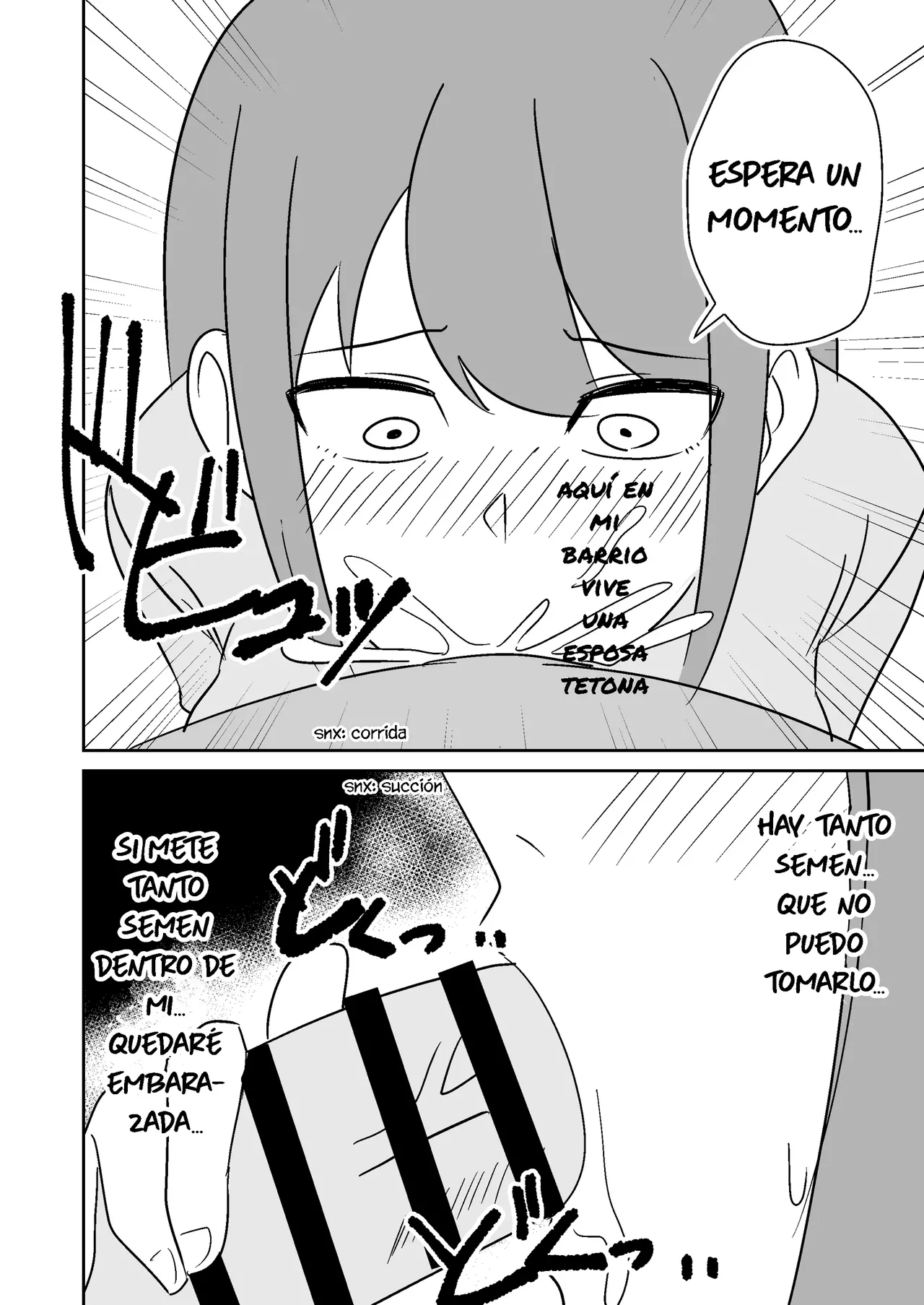 Kinjo no Hitozuma o Netotte Haramaseru Hanashi｜Una Historia sobre una Mujer Casada del Barrio con Engaño y Embarazo page 9 full