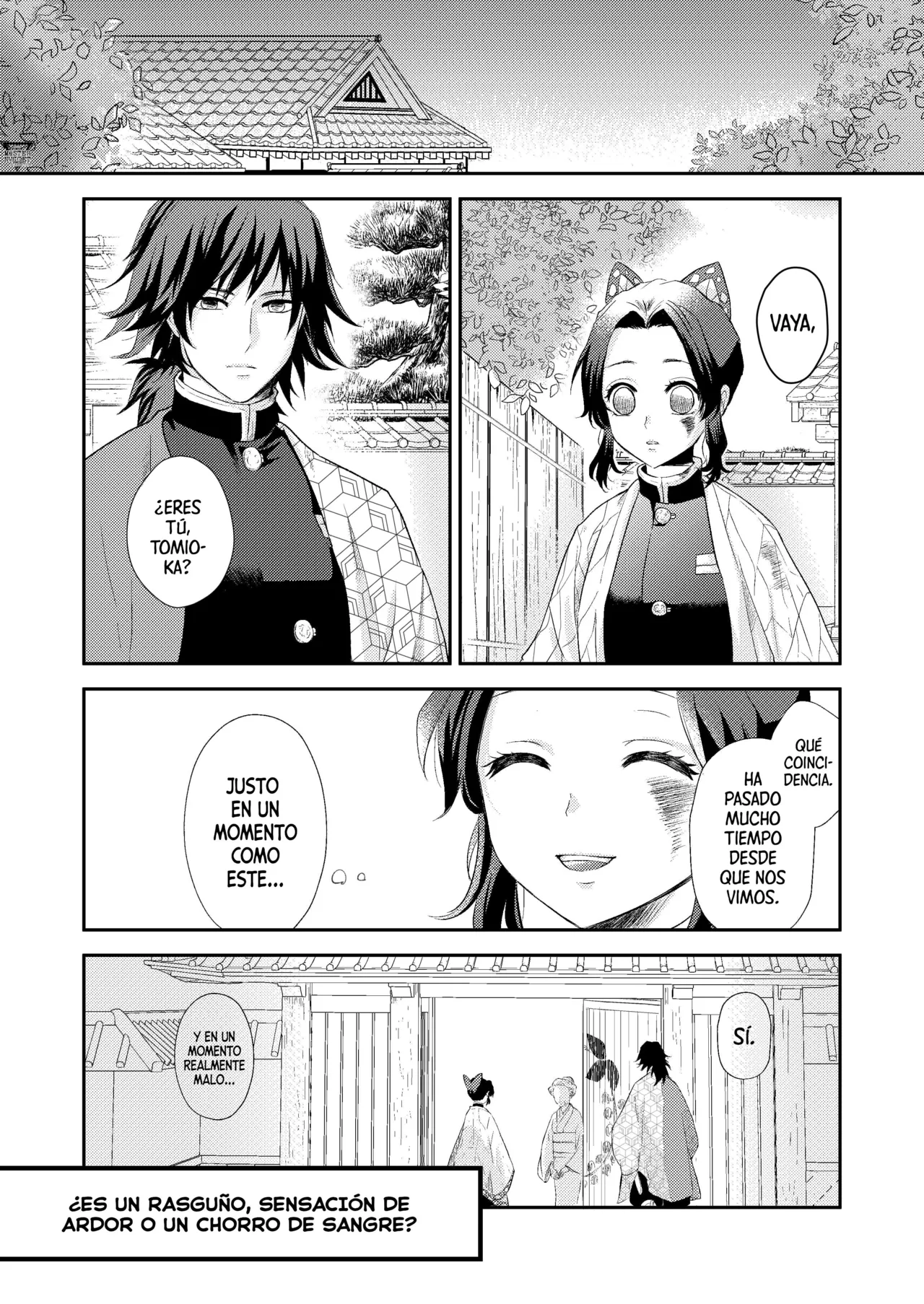 Sore wa Kizu ka Hoteri ka Kaeri Chi ka | ¿Es Un Rasguño, Sensación de Ardor o Un Chorro de Sangre? page 2 full