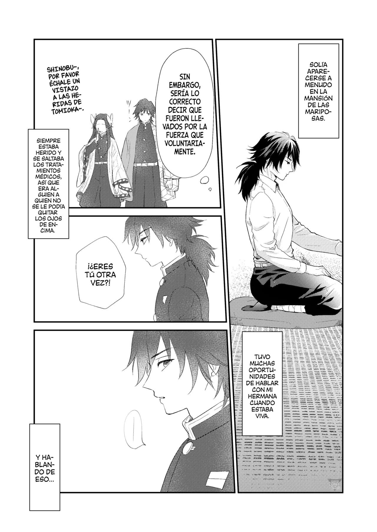 Sore wa Kizu ka Hoteri ka Kaeri Chi ka | ¿Es Un Rasguño, Sensación de Ardor o Un Chorro de Sangre? page 6 full