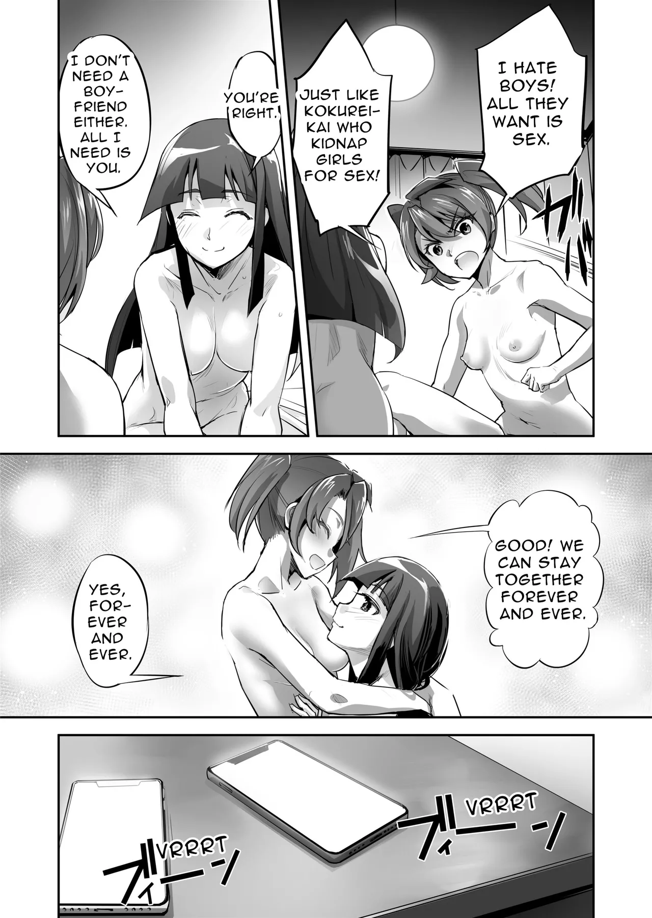 FlameFrost Duo TWIN CURELY ~Yuri Heroines Defeated By Dicks~ 1+2 page 8 full