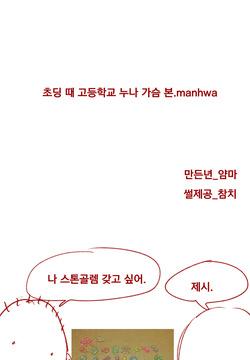 [YAMMA] 초딩 때 여고딩 누나 가슴 본