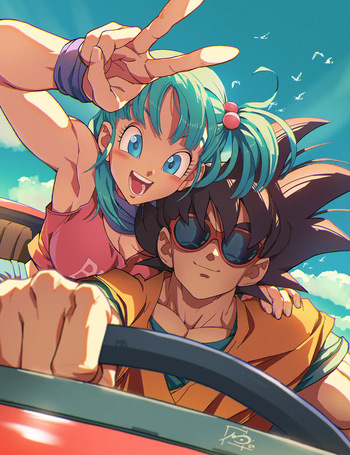 Bulma big breasts Gallery cover