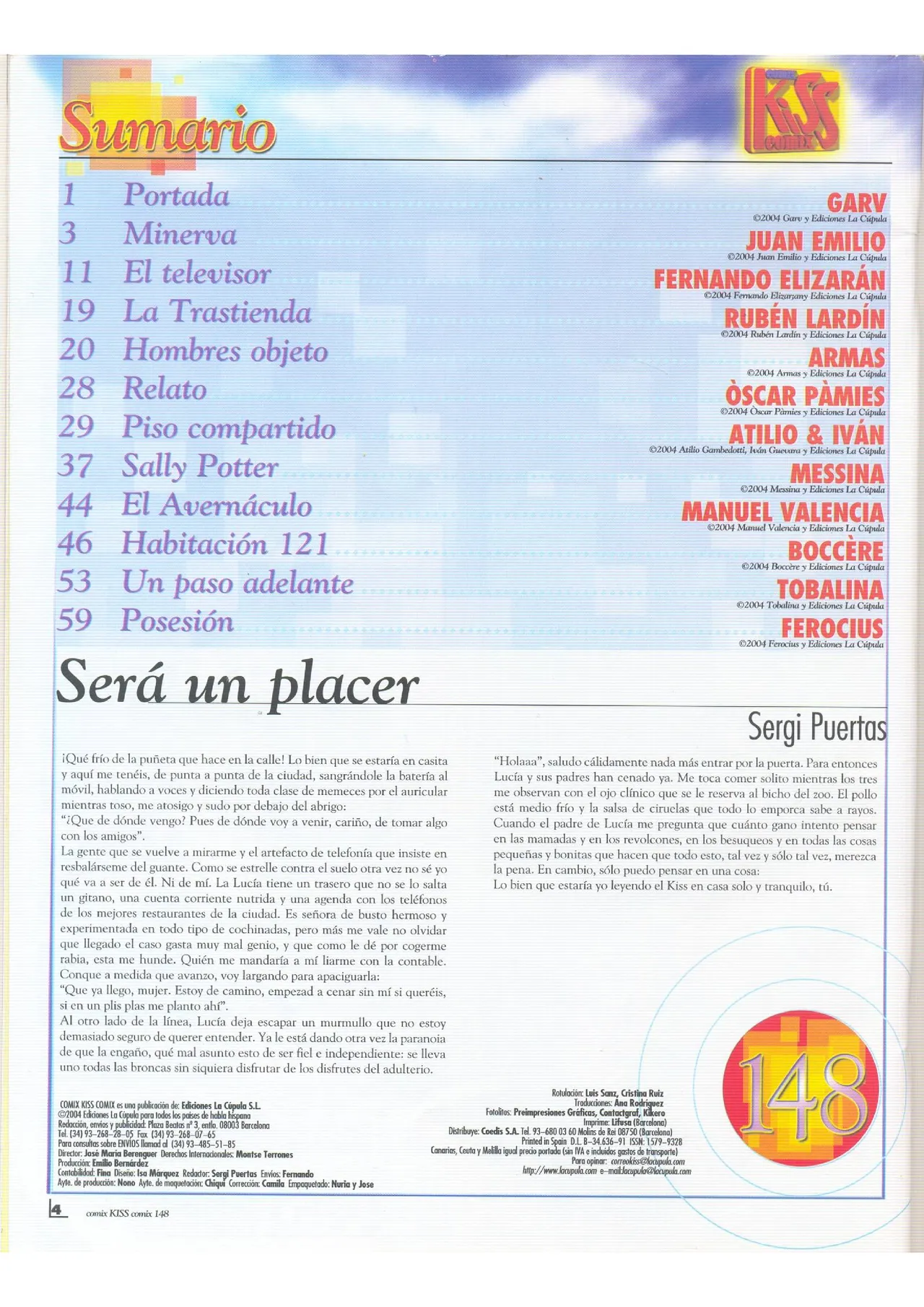 Kiss Comix #148 page 2 full