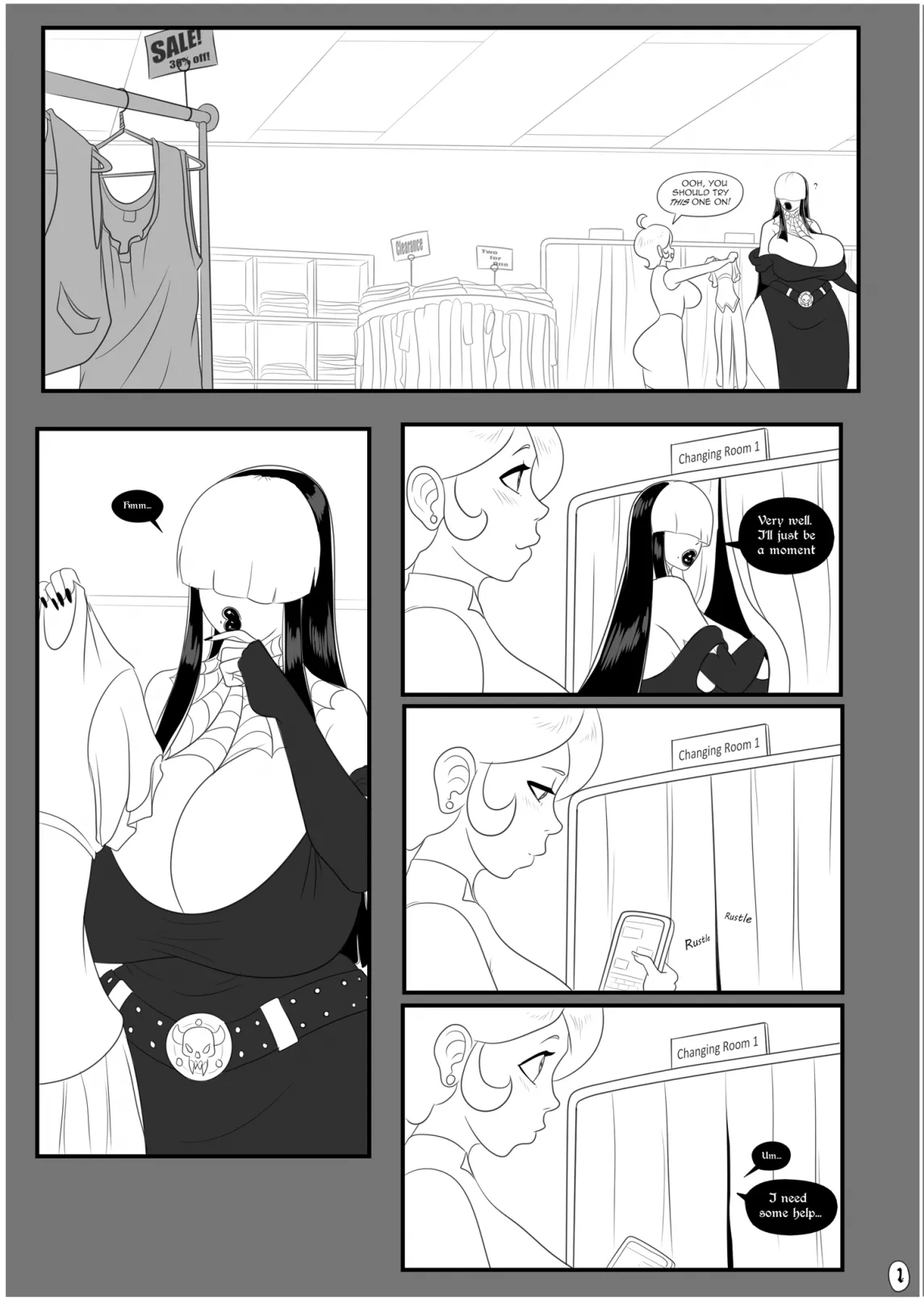 Changing Room page 1 full
