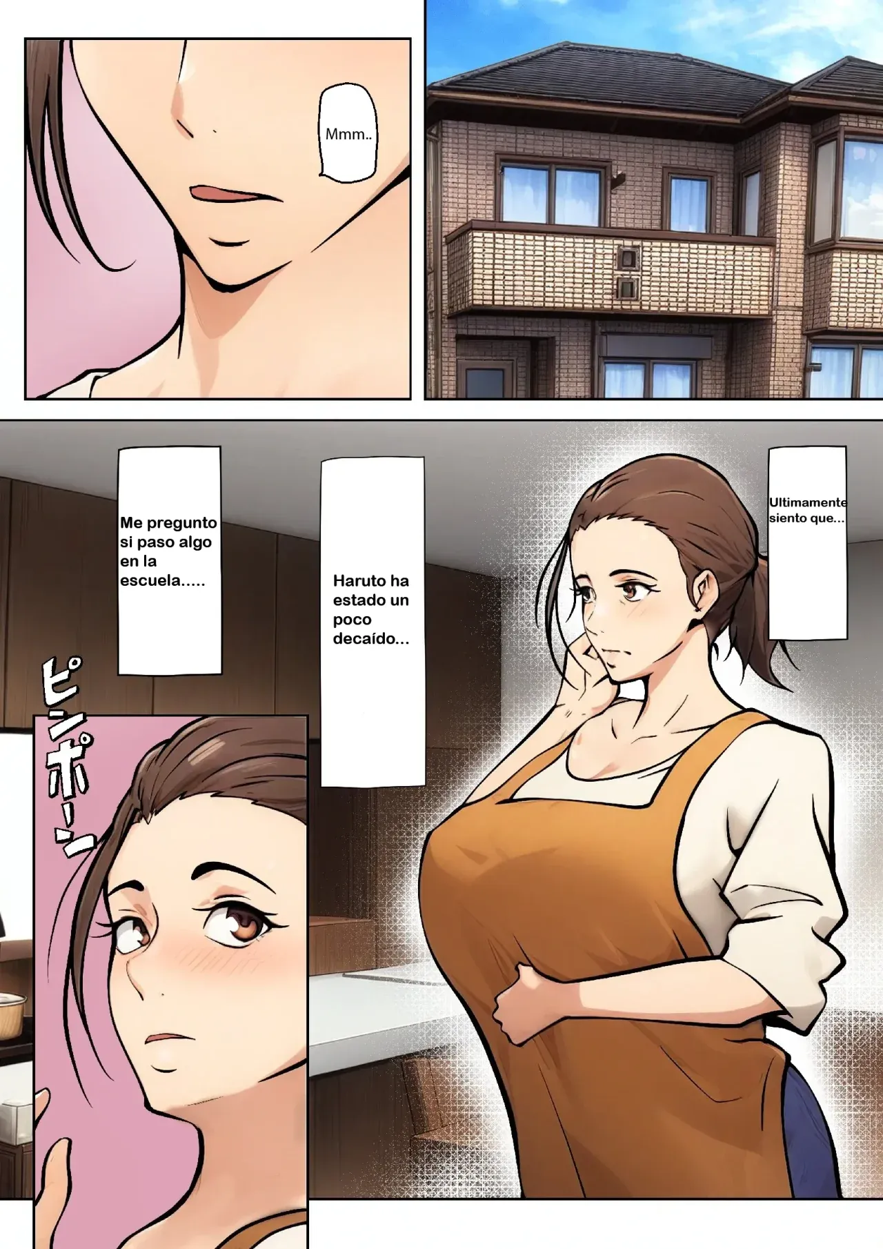 Musuko no Tomodachi to no Giji Renai｜Pseudo Romance con el Amigo de Mi Hijo page 2 full