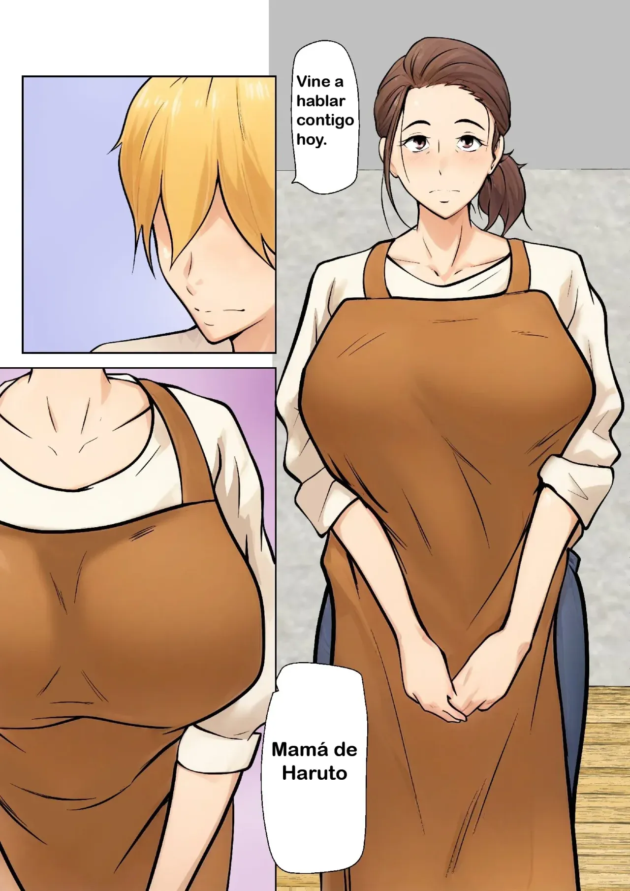 Musuko no Tomodachi to no Giji Renai｜Pseudo Romance con el Amigo de Mi Hijo page 5 full