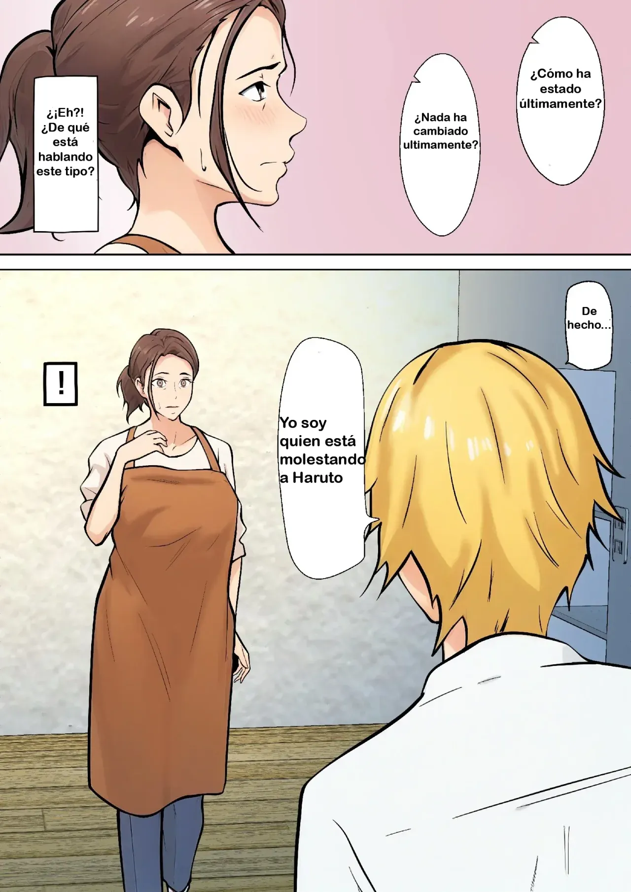 Musuko no Tomodachi to no Giji Renai｜Pseudo Romance con el Amigo de Mi Hijo page 6 full