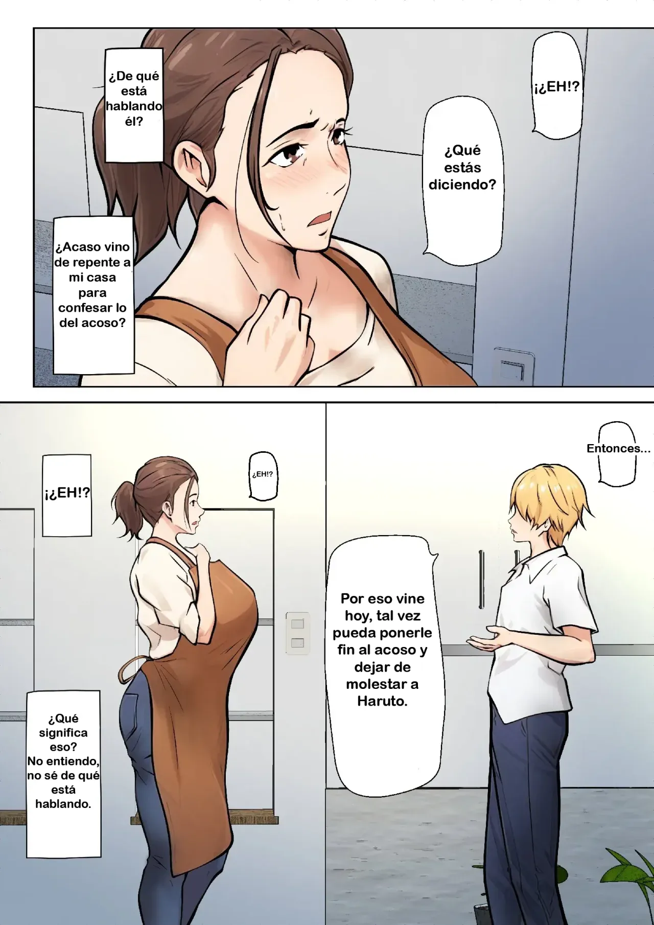 Musuko no Tomodachi to no Giji Renai｜Pseudo Romance con el Amigo de Mi Hijo page 7 full