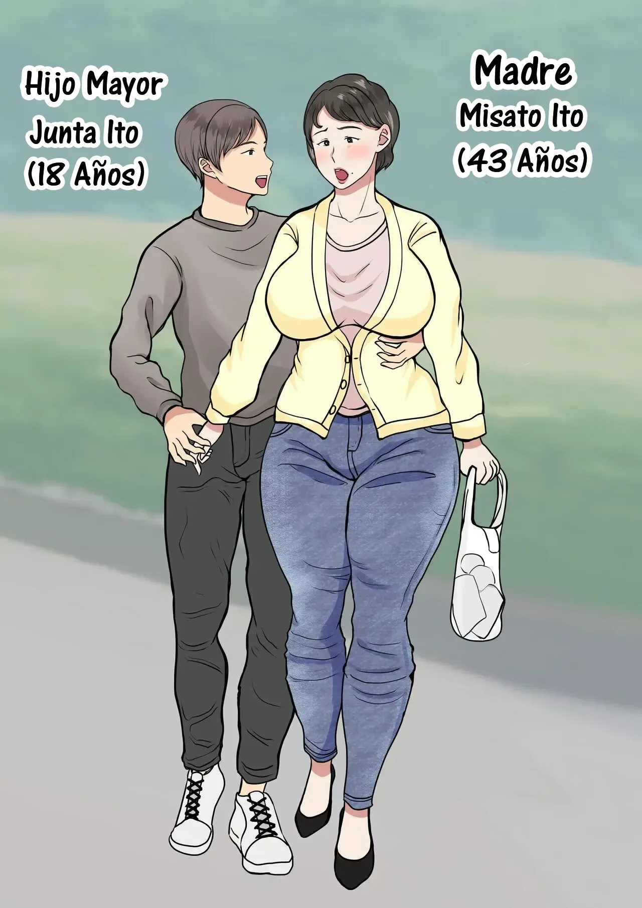 Haha ga Kabe ni Hamatte Ugokenakatta node...｜El Día que Mi Madre Quedó Atrapada en la Pared y No Podía Moverse... page 2 full