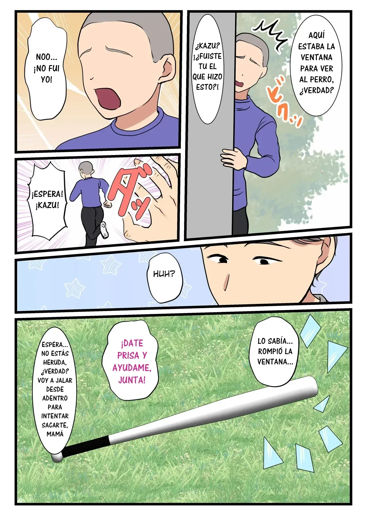 Haha ga Kabe ni Hamatte Ugokenakatta node...｜El Día que Mi Madre Quedó Atrapada en la Pared y No Podía Moverse... page 9 full