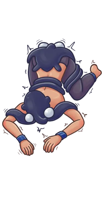 Mira Co Rescue - Bio-Entity Lewd-Ray Facehugger Battle Sprites and Game Over page 2 full