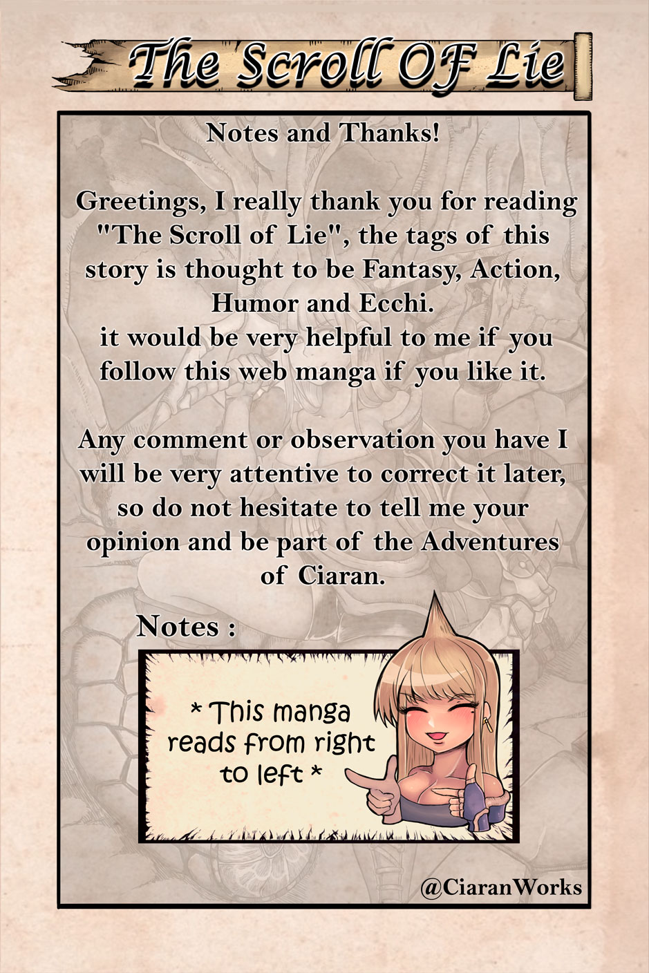 The Scroll Of Lie page 2 full