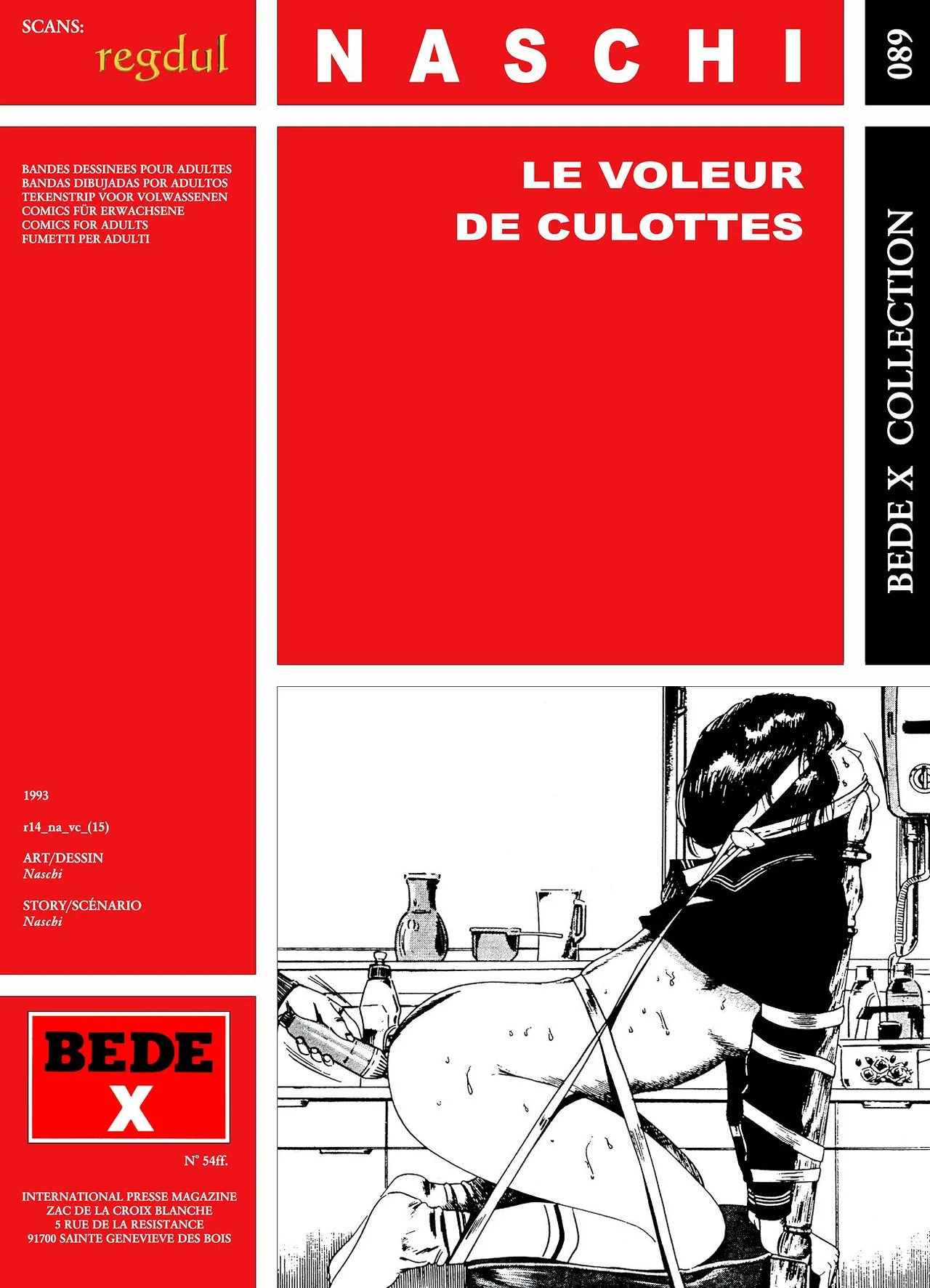 Naschi - Le voleur de culottes page 1 full