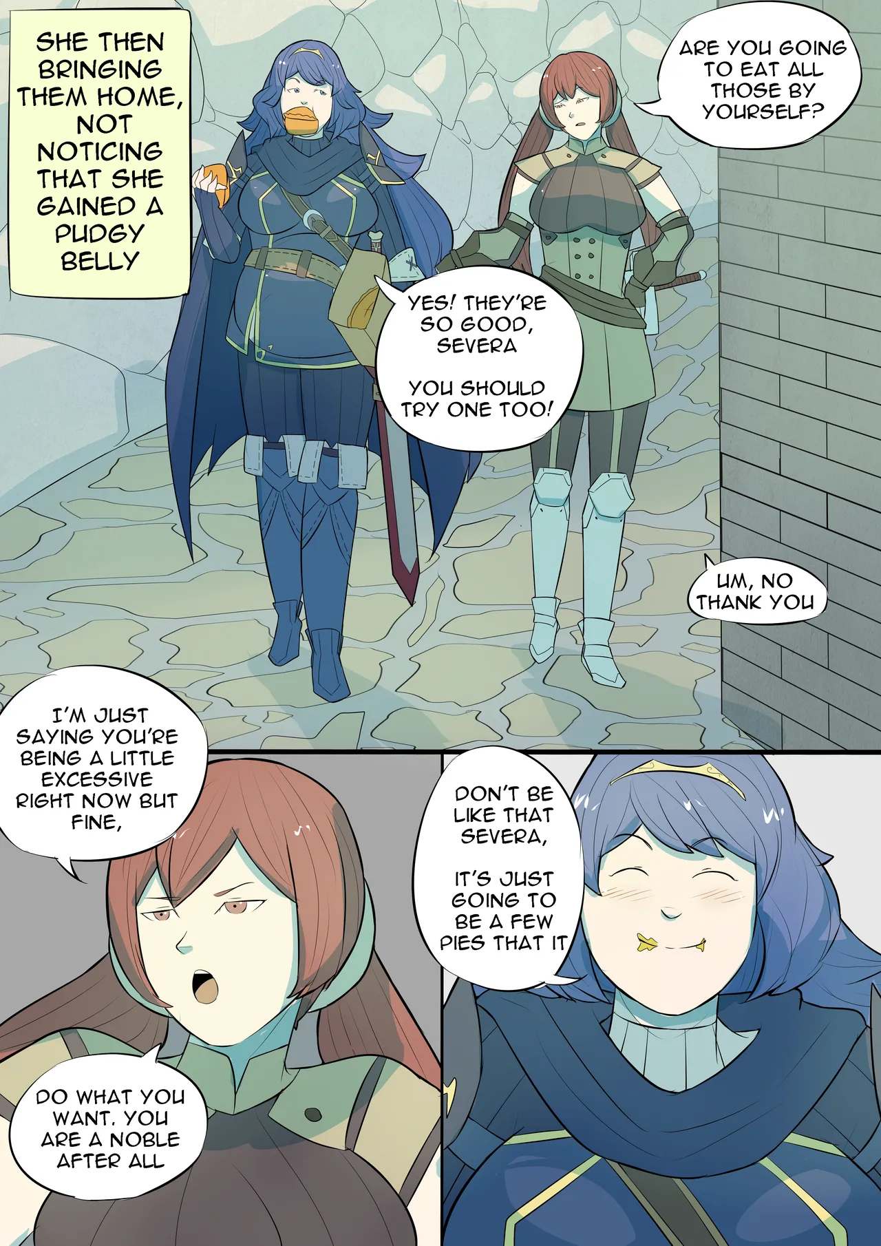 Severa Lucina weight gain page 2 full