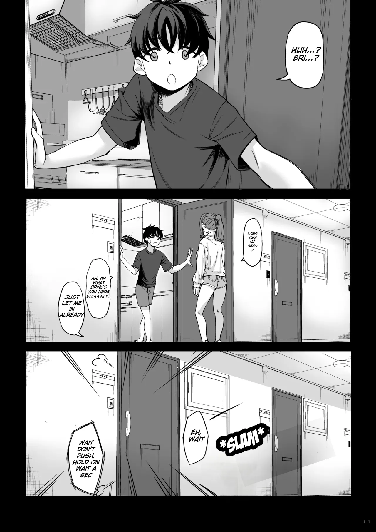 Shinchou 211 cm no Jirai-kei Joshi ni Nerawarete mou Nigerarenai 2 page 10 full