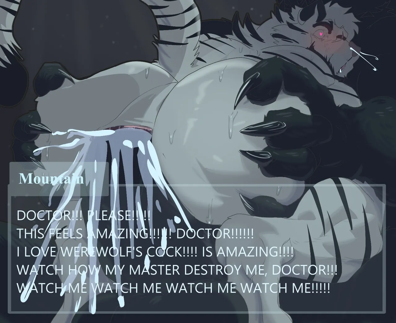 Mission: Defeat the evil werewolf page 7 full