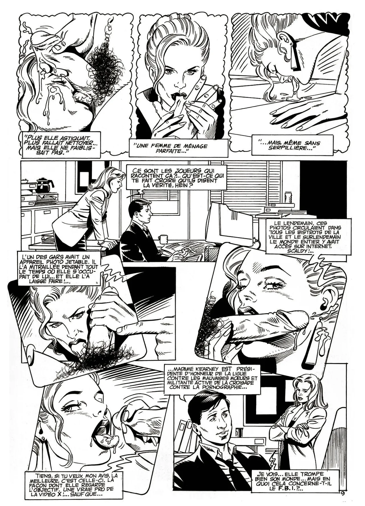 Alessandro Benedetti &amp; Bernard Joubert - Dossier X : Vengeance nymphomane page 10 full