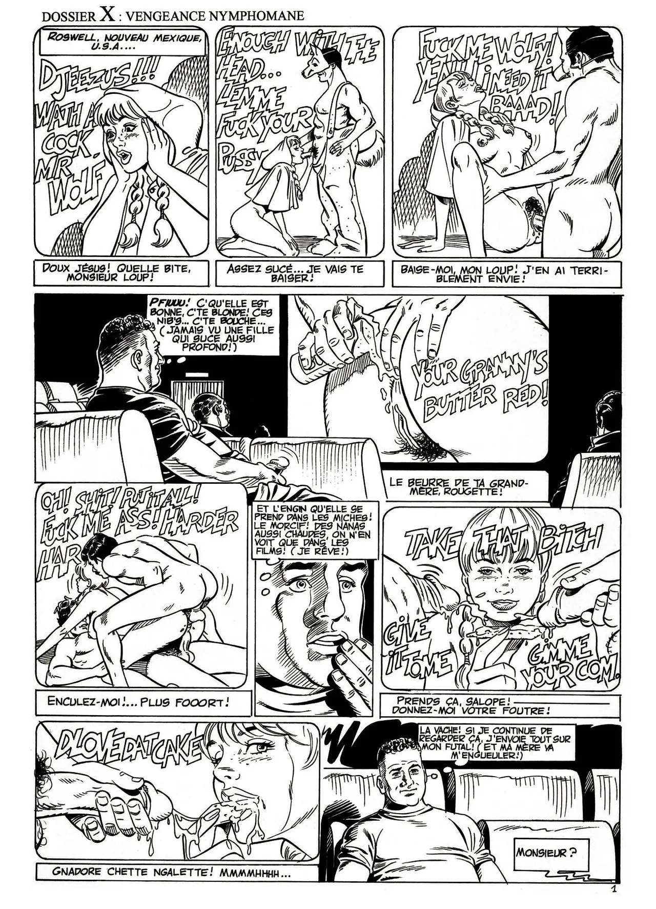 Alessandro Benedetti &amp; Bernard Joubert - Dossier X : Vengeance nymphomane page 2 full