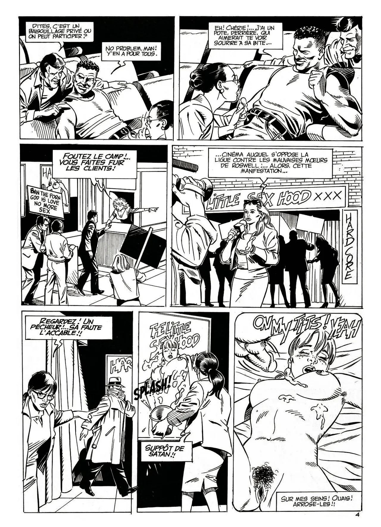 Alessandro Benedetti &amp; Bernard Joubert - Dossier X : Vengeance nymphomane page 5 full