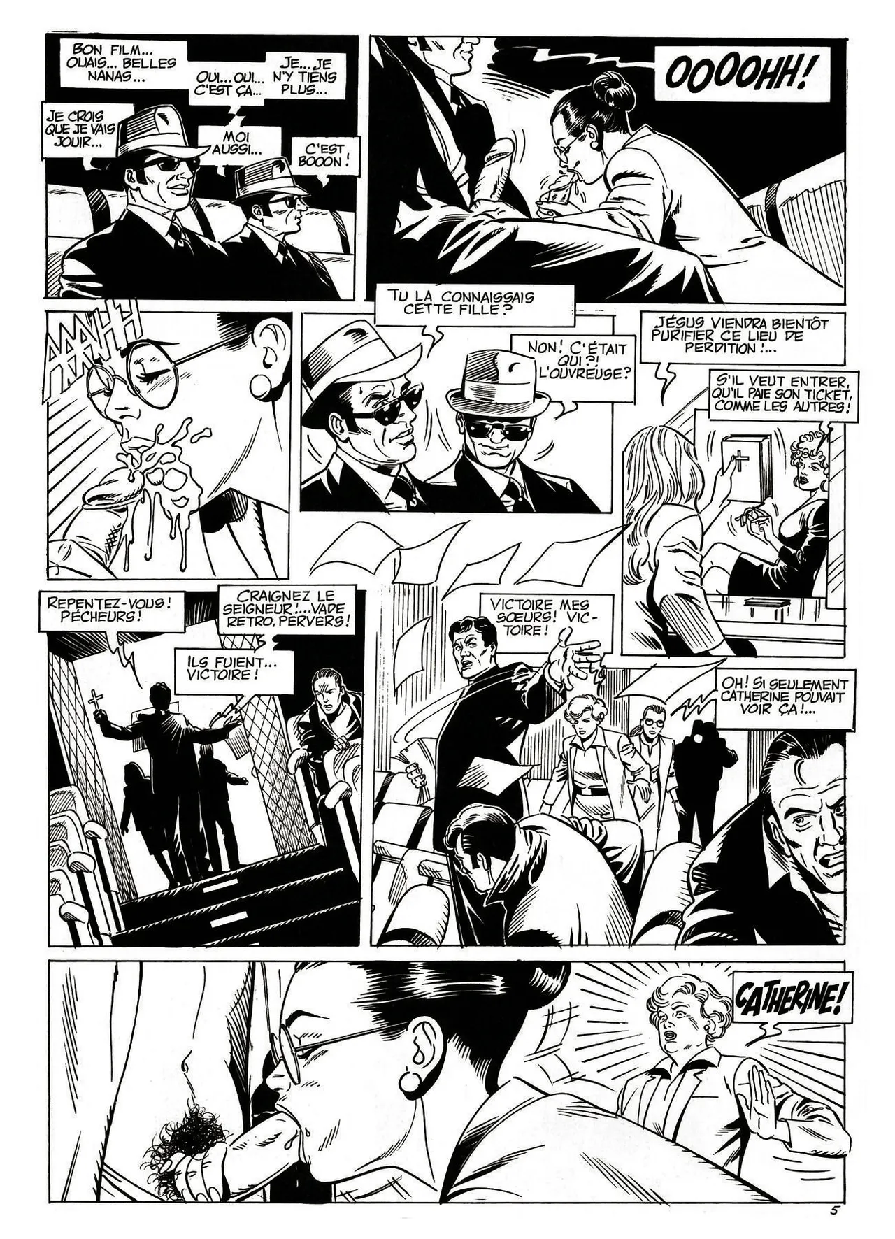 Alessandro Benedetti &amp; Bernard Joubert - Dossier X : Vengeance nymphomane page 6 full