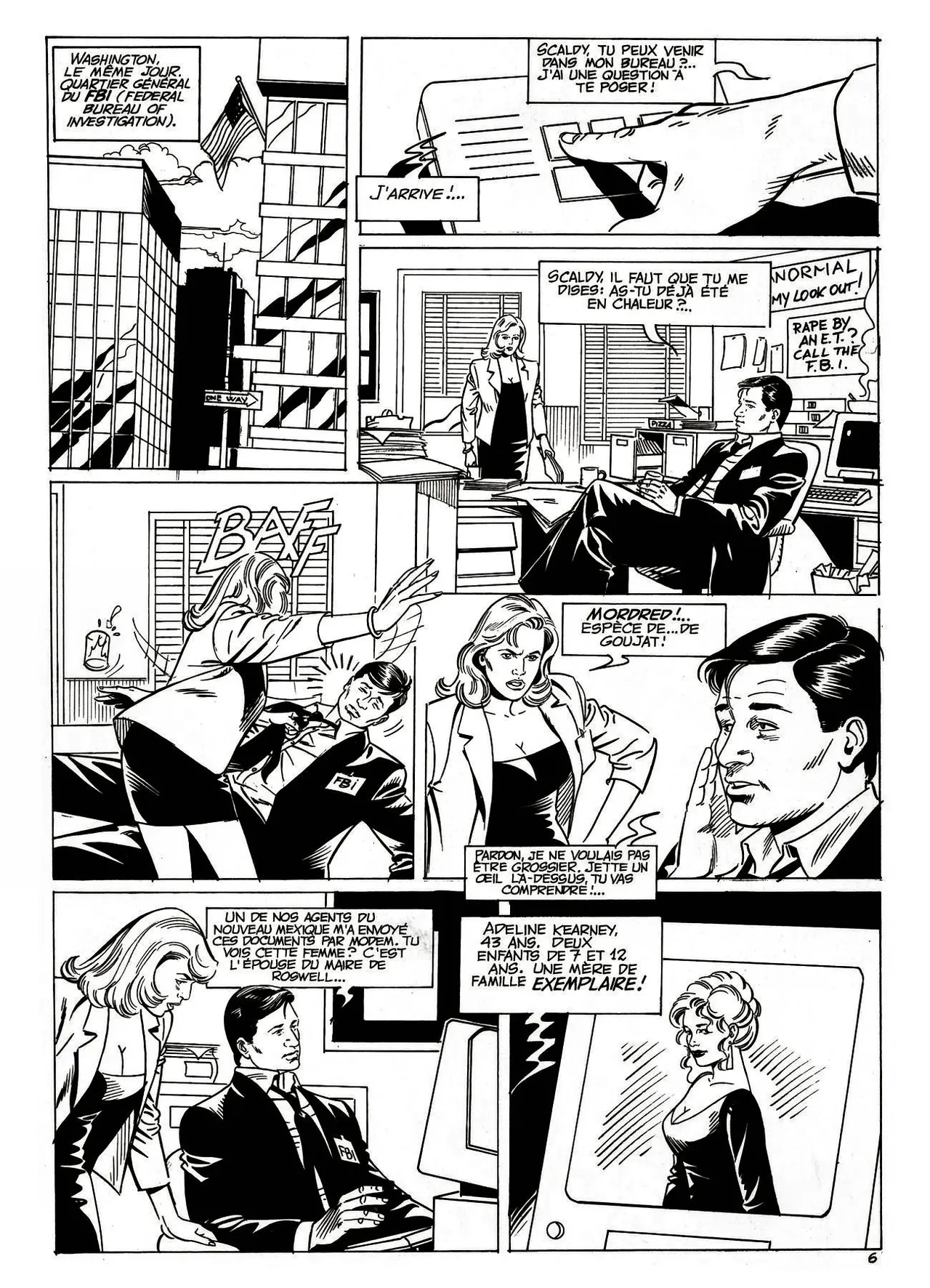 Alessandro Benedetti &amp; Bernard Joubert - Dossier X : Vengeance nymphomane page 7 full