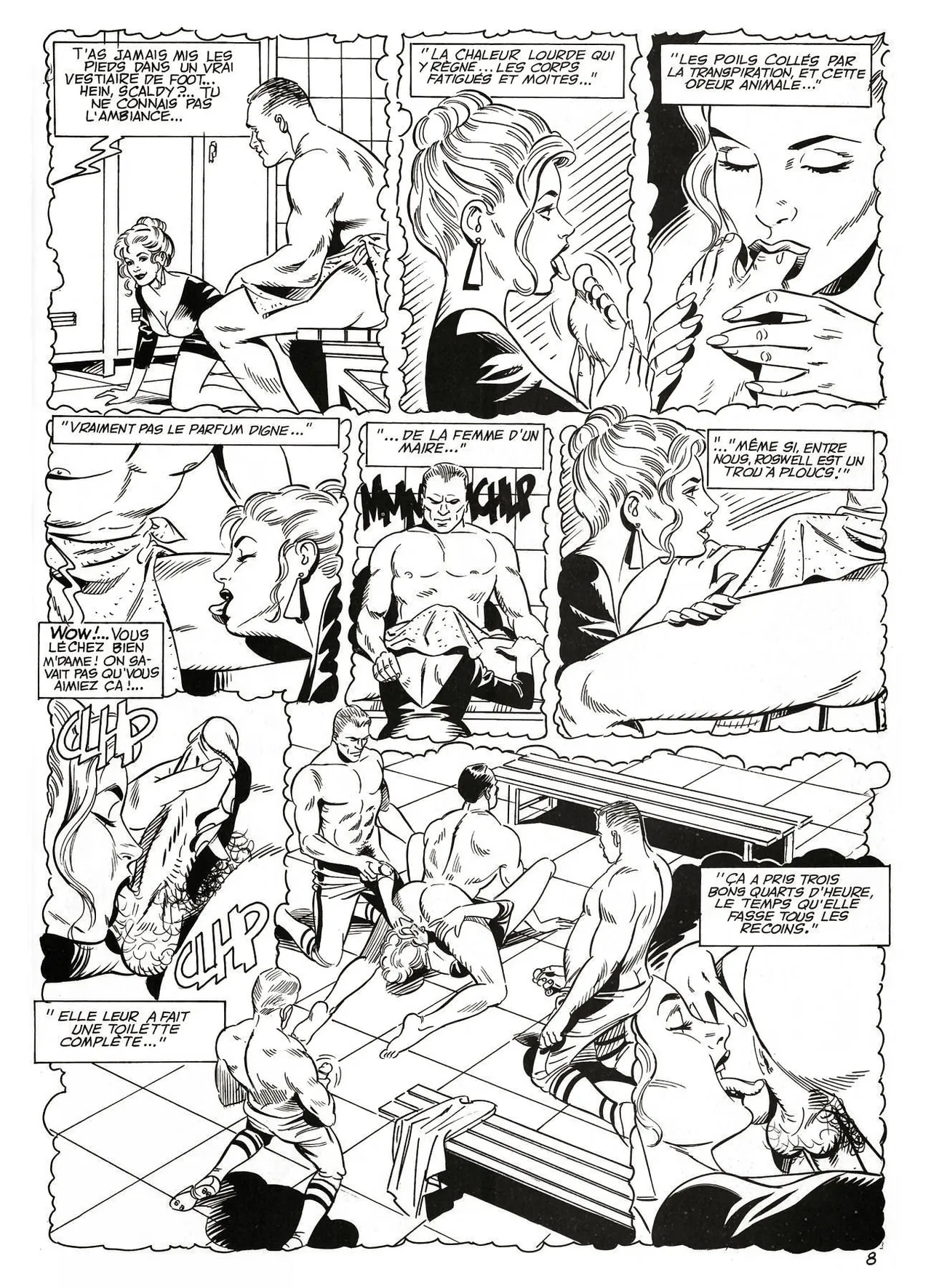 Alessandro Benedetti &amp; Bernard Joubert - Dossier X : Vengeance nymphomane page 9 full