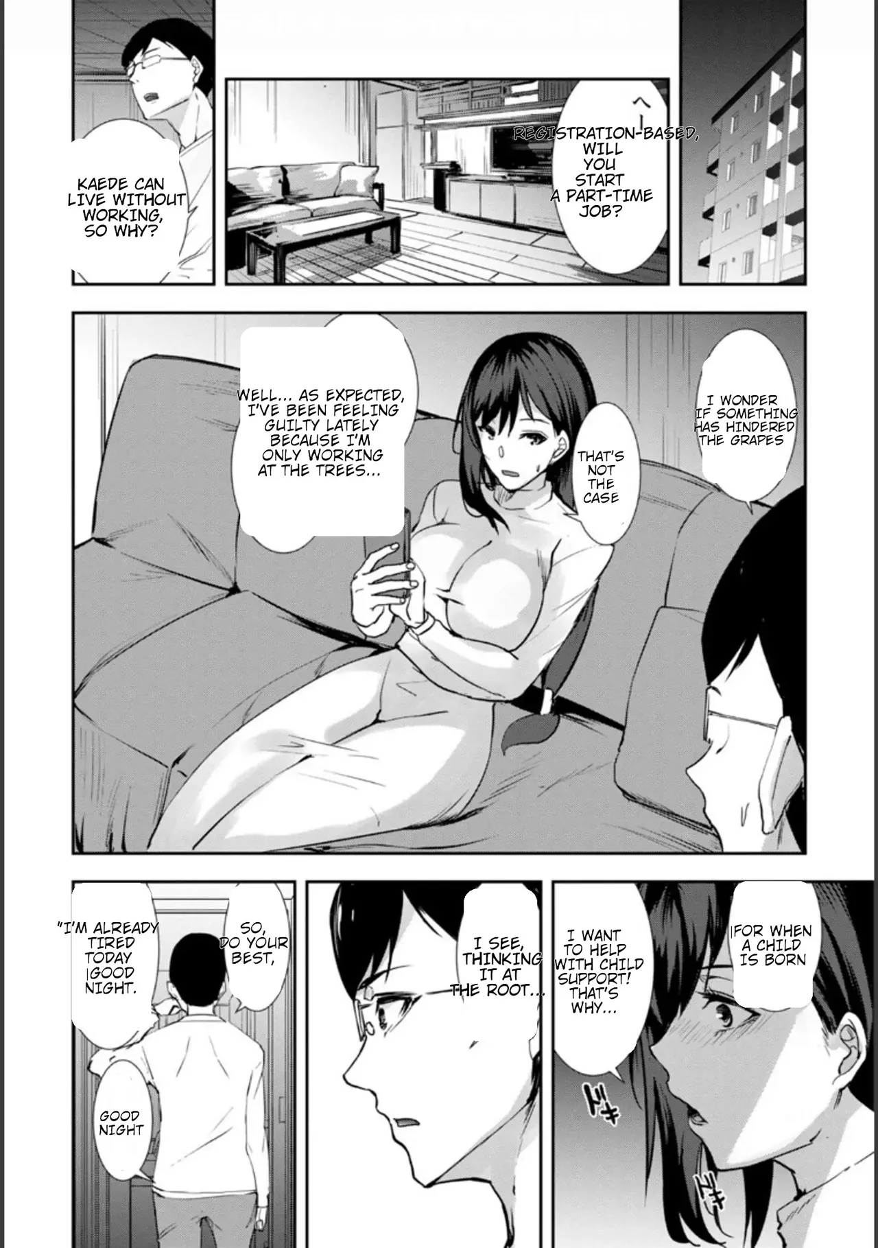 Tsuma no Tame no Furin Baito ~Zetsurin Aite no Kairaku Ochi~ page 10 full