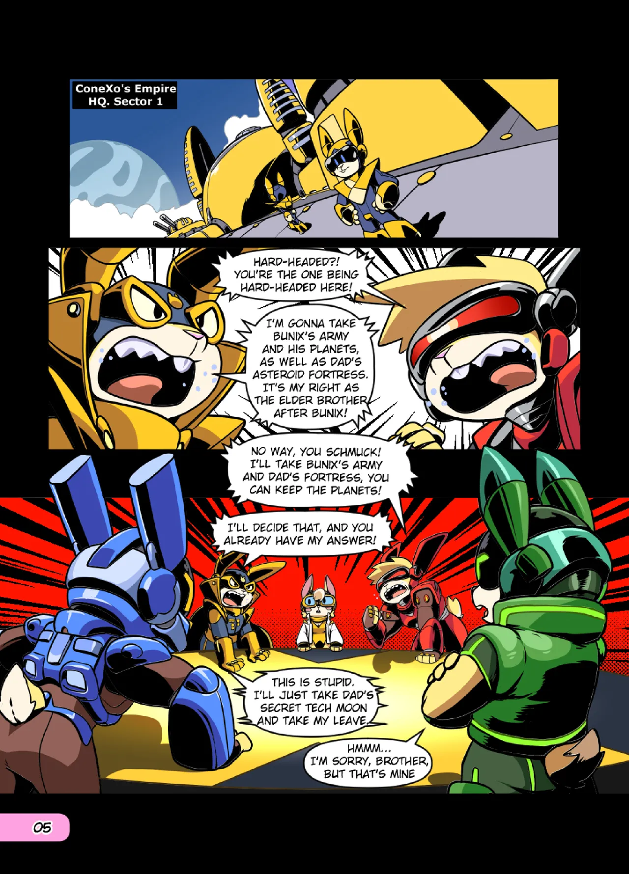 Ultra Rosa: Chapter 2 - Bun Trouble page 6 full