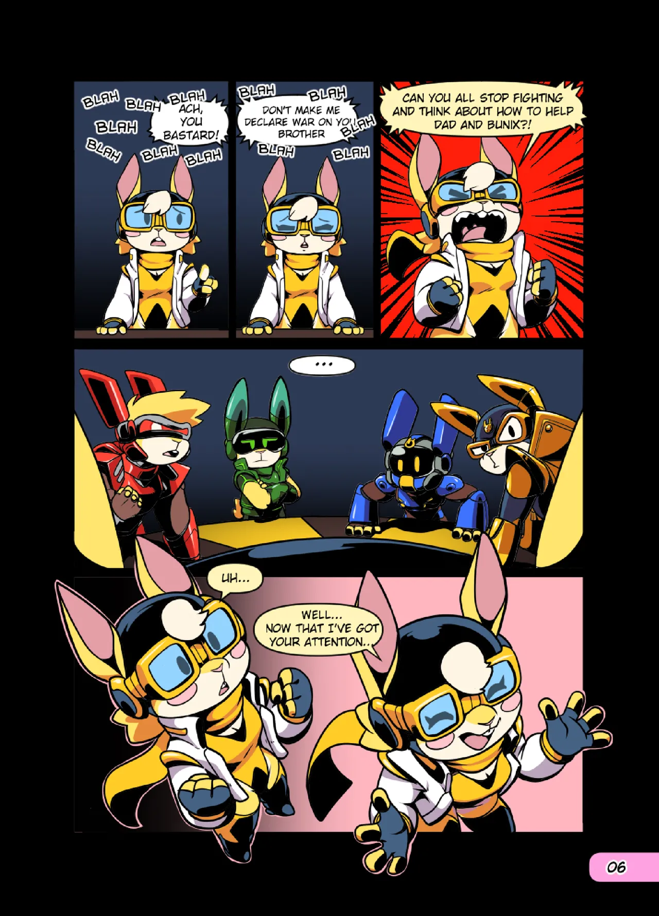 Ultra Rosa: Chapter 2 - Bun Trouble page 7 full
