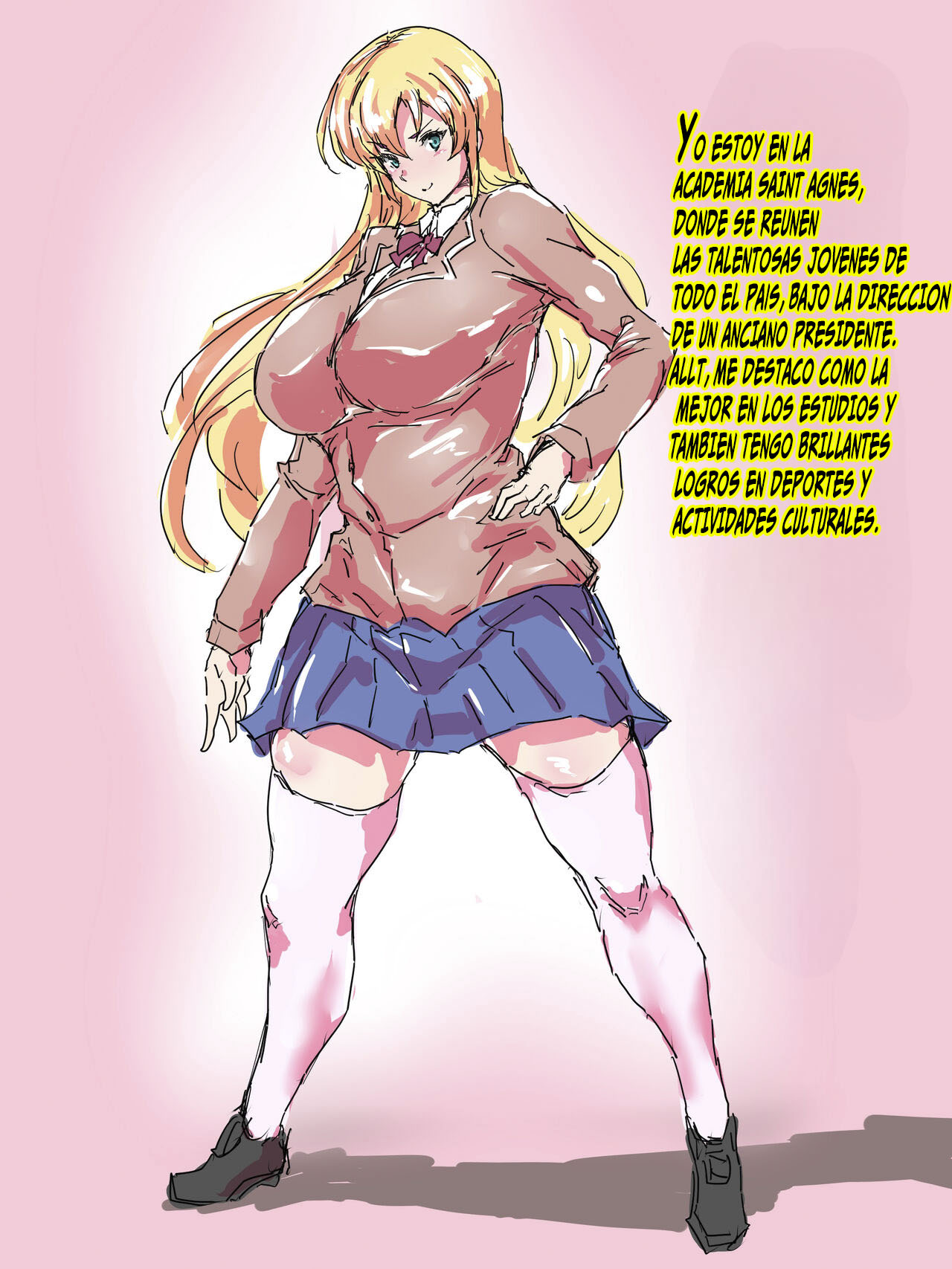 Fatten a Cocky Woman page 1 full