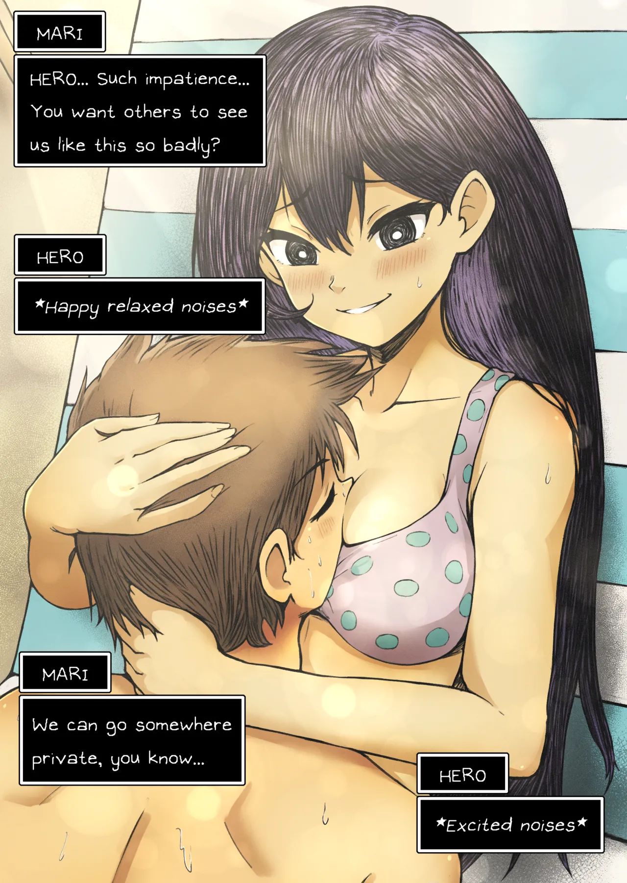 Summer Beach page 1 full