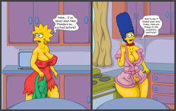 [Bynshy] Marge and Lisa, Lisa Starts the Experiment, Lisa Helps Marge, Marge and Lisa's Adventure