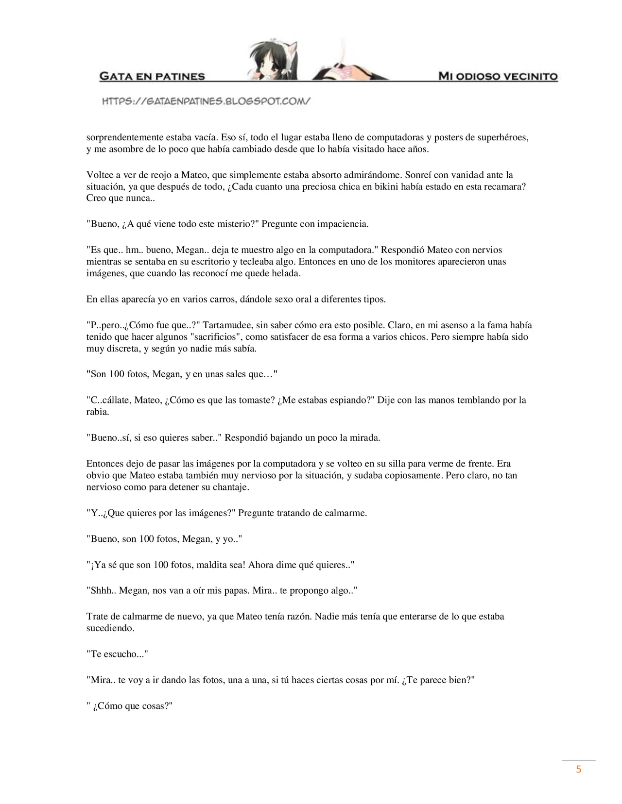 Novela: Mi Odioso Vecinito #1-10 page 6 full