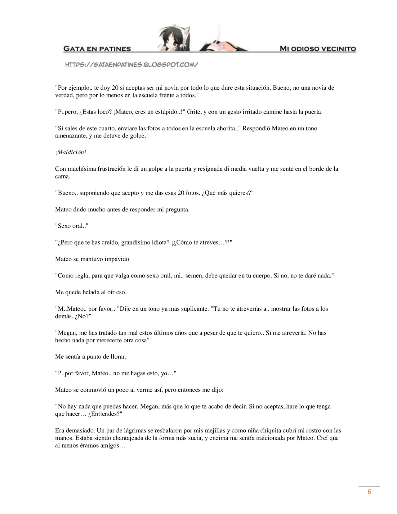 Novela: Mi Odioso Vecinito #1-10 page 7 full