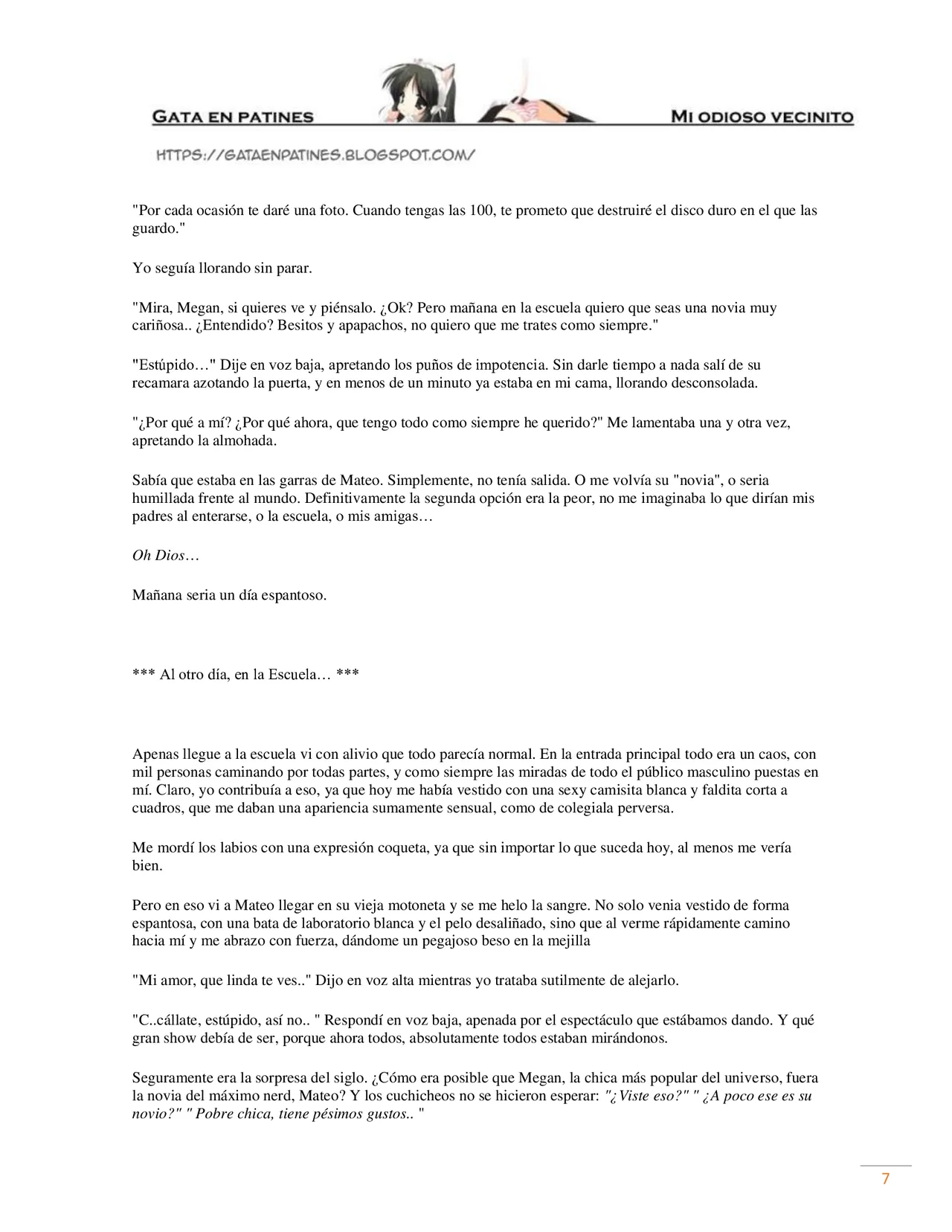 Novela: Mi Odioso Vecinito #1-10 page 8 full