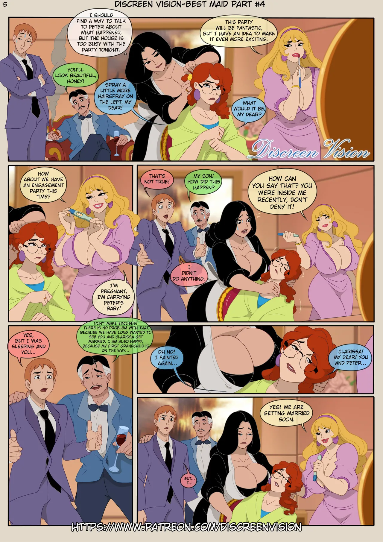 Discreen Vision- Best maid Part 4 page 6 full